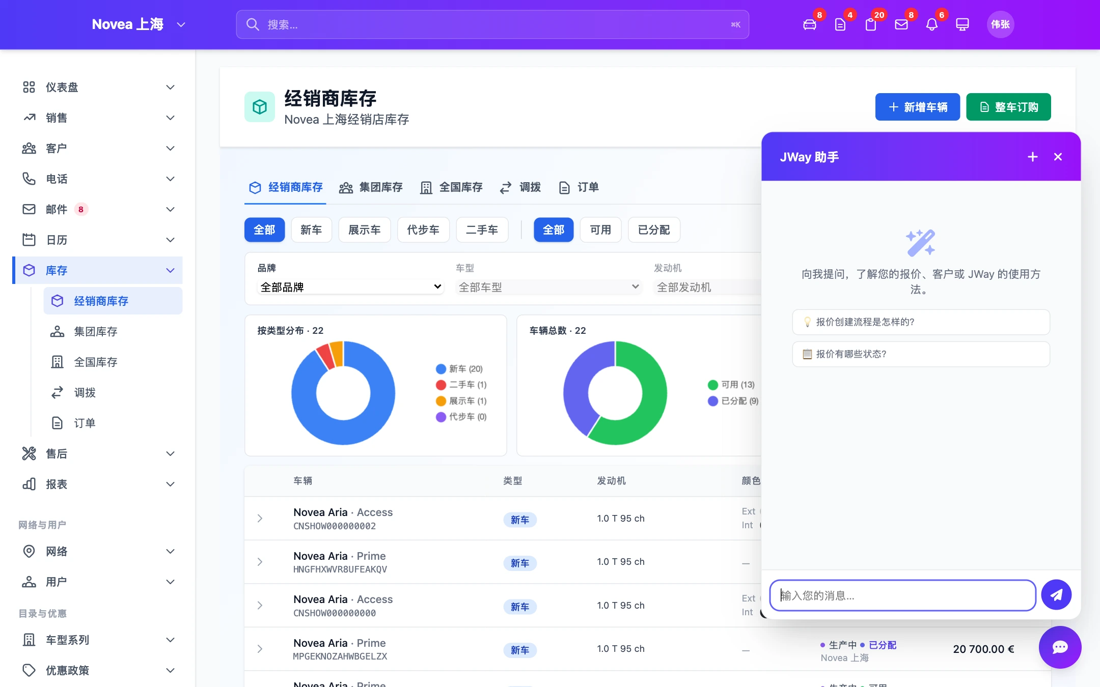 AI 助手实际运行