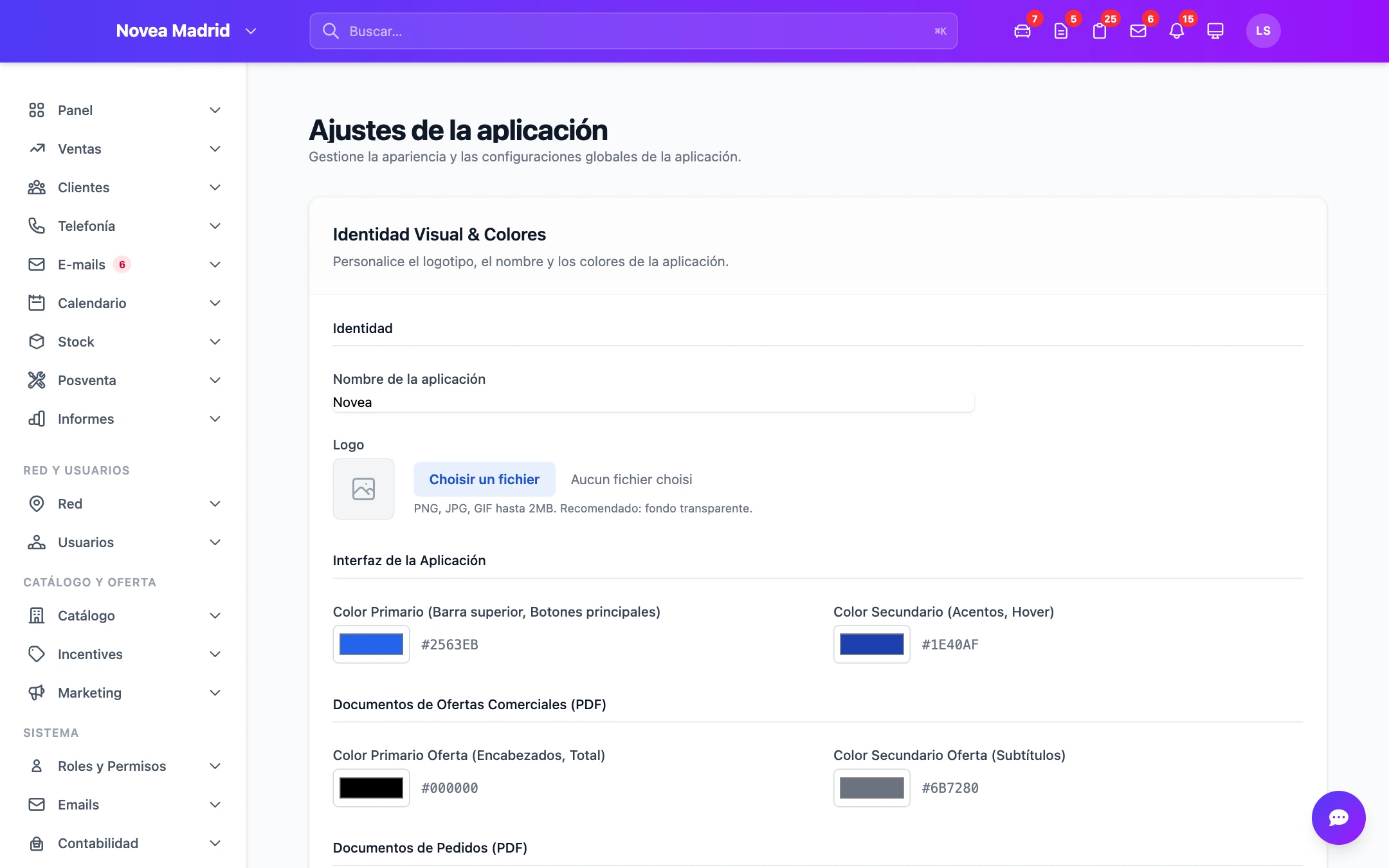 Selección de idioma
